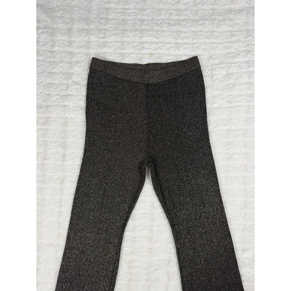 House of Harlow 1960 W M Metallic Knit Tunic Flare Pant Set 70s Disco - Picture 6 of 16